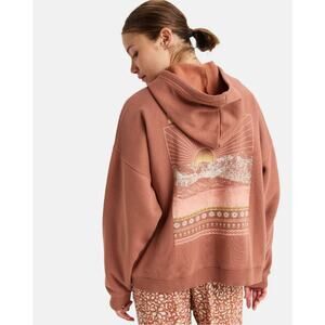 Roxy Lineup Oversized Zip Hoodie